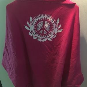 Hot Pink Juicy Couture Yoga Shawl